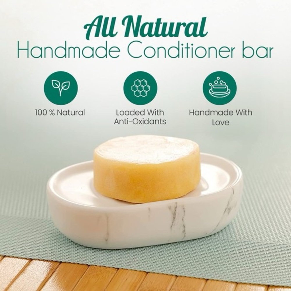 🌿 Eco-Friendly Hair Care Bundle – All-Natural Shampoo, Conditioner & Tools - Picture 3 of 10